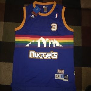 Allen iverson nuggets jersey